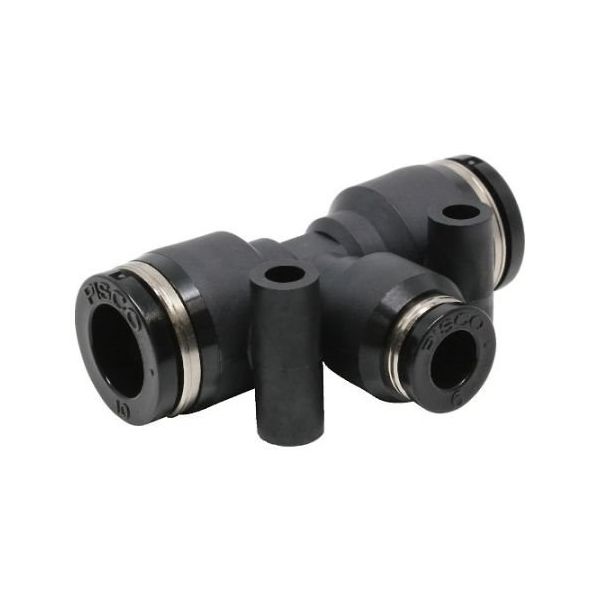 日本ピスコ チューブフィッティング 違径ユニオンティー 10×10×6 PEG10-6 1個 61-1908-61（直送品）