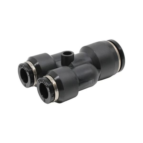 日本ピスコ チューブフィッティング 違径ユニオンワイ 12×8 PW12-8 1個 61-1908-76（直送品）