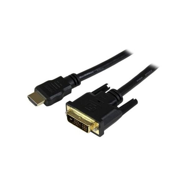 StarTech.com 1.5m HDMIAR to DVIーD Cable ー M/M HDDVIMM150CM 1個（直送品）