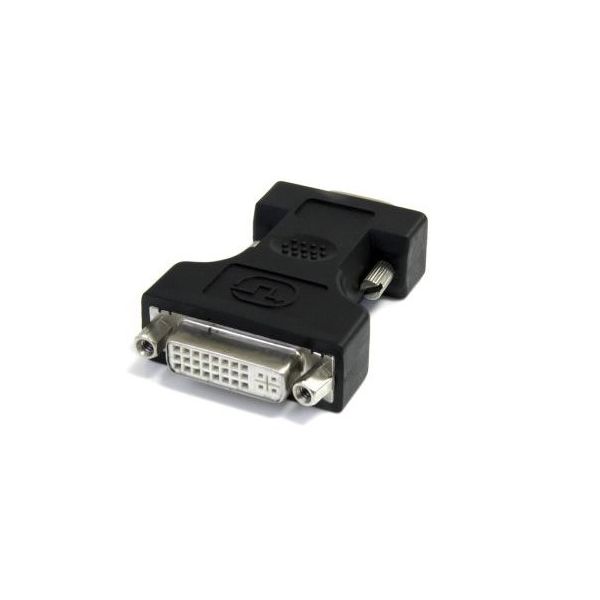 StarTech.com Black DVI to VGA Cable Adapter ー F/M DVIVGAFMBK 1個（直送品）