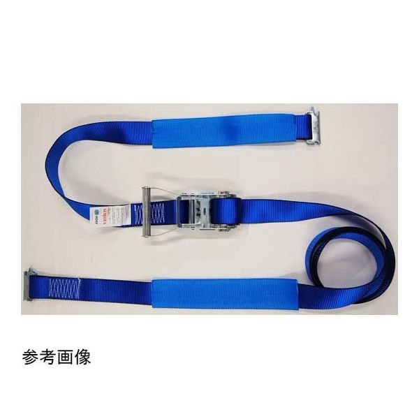 アズワン SEWOTA ラチェット式ラッシングベルト 5tタイプ 固定側:1M 調整側:2M ワンピース 65-8102-11 1本（直送品）