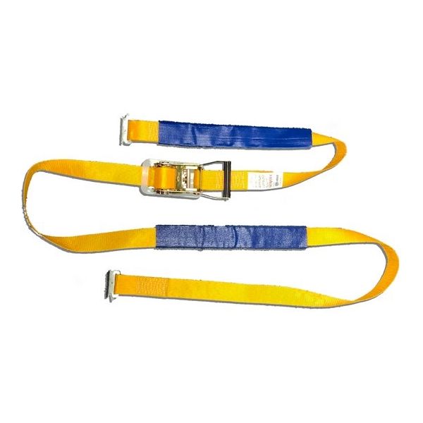 アズワン SEWOTA ラチェット式ラッシングベルト 3tタイプ 固定側:1M 調整側:3M ワンピース 65-8102-13 1本（直送品）