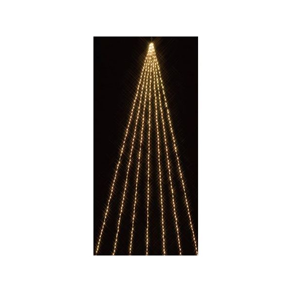 アズワン 【672球】LEDドレープライト 屋外使用可 ゴールド 65-8114-99 1セット（直送品）