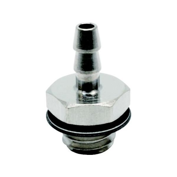 日本ピスコ ミニマル継手 ストレート チューブ4×2.5 接続口径M6×1 LC-0425-M6 1個 61-1911-23（直送品）