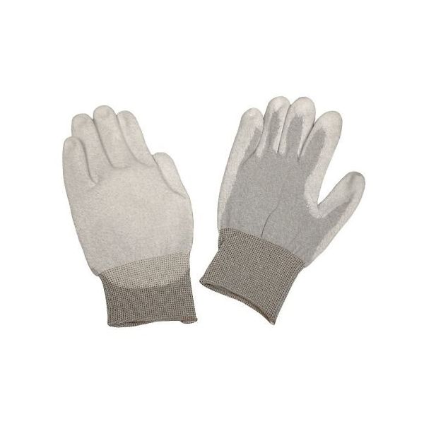 DESCO JAPAN 手袋 静電気拡散性 ポリウレタン・コーティングナイロン Mサイズ 68126 1組 64-2942-42（直送品）