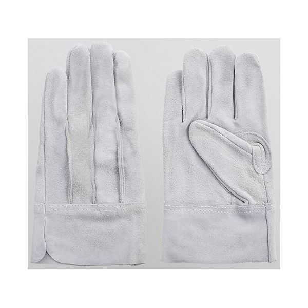 富士グローブ 牛床皮背縫手袋 L 1716 1ケース(10双) 64-8297-67（直送品）