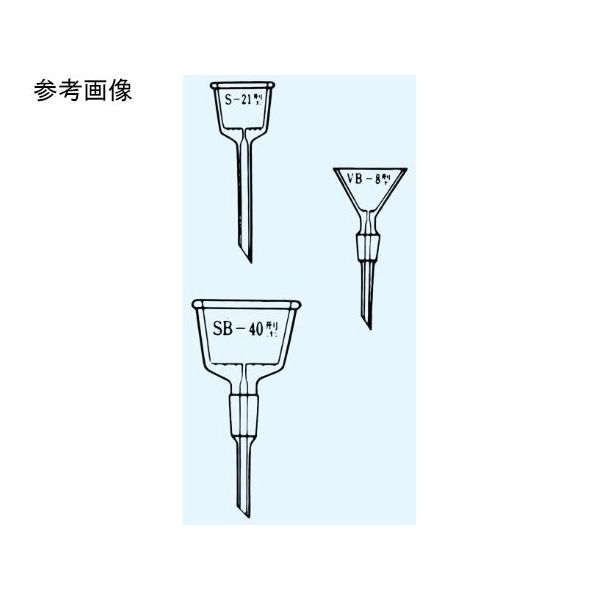 桐山製作所 桐山ロート TS摺部15/25 目皿径8 VB-08 1個 65-8682-47