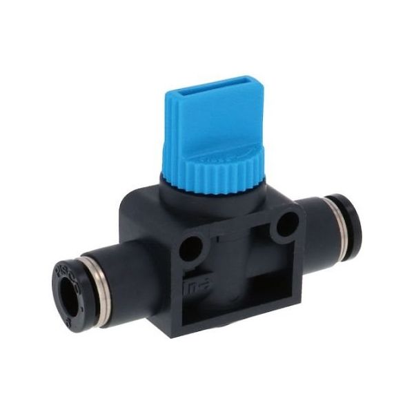 日本ピスコ ハンドバルブ ユニオンストレート3方弁チューブ6出力6 HV6-6 1個 61-1973-76（直送品）