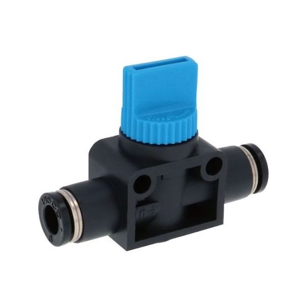 日本ピスコ ハンドバルブ ユニオンストレート 2方弁タイプ HV6-6-2 1個 61-1973-83（直送品）