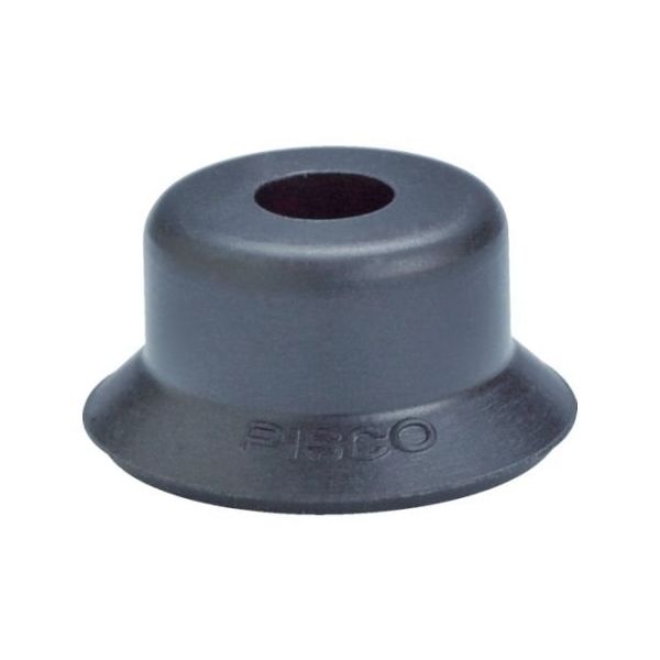 日本ピスコ バキュームパッドスタンダードタイプ パッドゴム ニトリルゴム VP2RN 1個 61-1976-90（直送品）