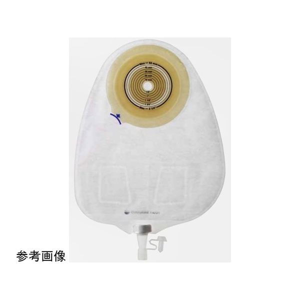 コロプラスト アシュラ コンフォート ワイド EC(ワイドイージクローズ) 透明 35mm 15866 1箱(10枚) 65-0317-43（直送品）