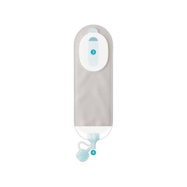 コロプラスト センシュラ ミオ2 ベビー フレックスバッグ 透明 20mm×40mm 18700 1箱(10枚) 65-0316-04（直送品）