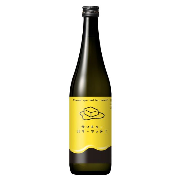 サンキュー バターマッチ 純米酒 やや濃醇 720ml 1本 小西酒造