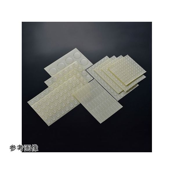 エクシール ピットクッションクリア 径30×高さ2mm 8粒入 PC-30 1シート(8粒) 64-8896-06（直送品）