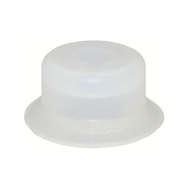 日本ピスコ バキュームパッドスタンダードタイプ パッドゴム シリコンゴムVP8RS VP8RS 1個 61-1977-04（直送品）