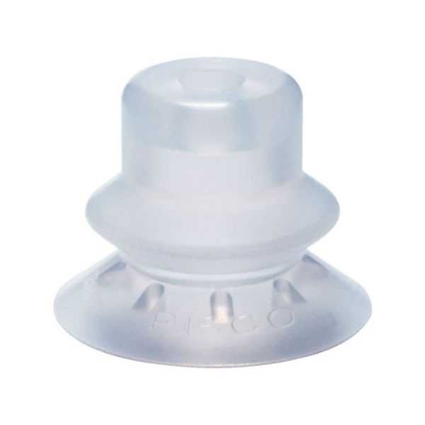 日本ピスコ バキュームパッドベローズタイプ パッドゴム シリコンゴム VP20BS 1個 61-1977-15（直送品）