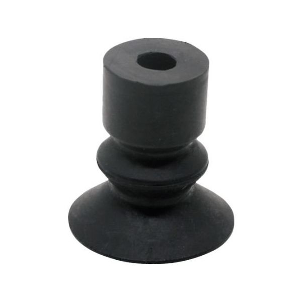 日本ピスコ バキュームパッド ソフトベローズタイプ パッドゴム ニトリルゴム VP20LBN 1個 61-1977-35（直送品）