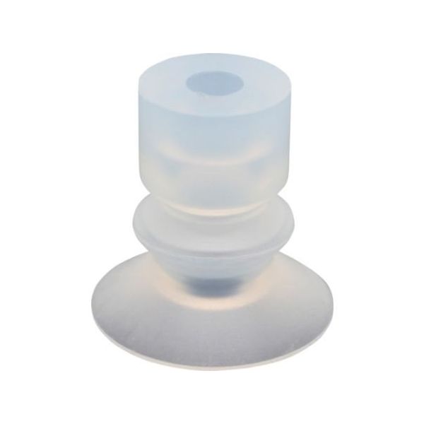 日本ピスコ バキュームパッド ソフトベローズタイプ パッドゴム シリコーンゴム VP20LBS 1個 61-1977-40（直送品）