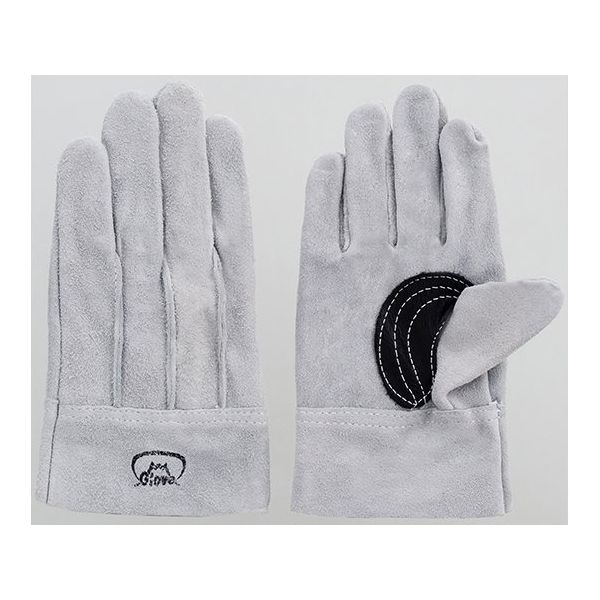 富士グローブ 牛床皮背縫手袋 #6黒当 L 1623 1ケース(10双) 64-8298-86（直送品）