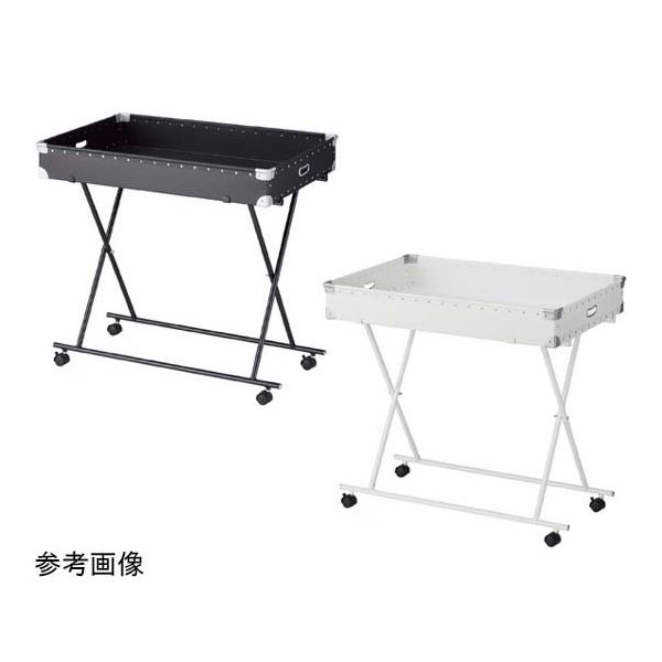 アズワン ファイバーワゴン白 W90cm 65-8273-96 1セット（直送品）