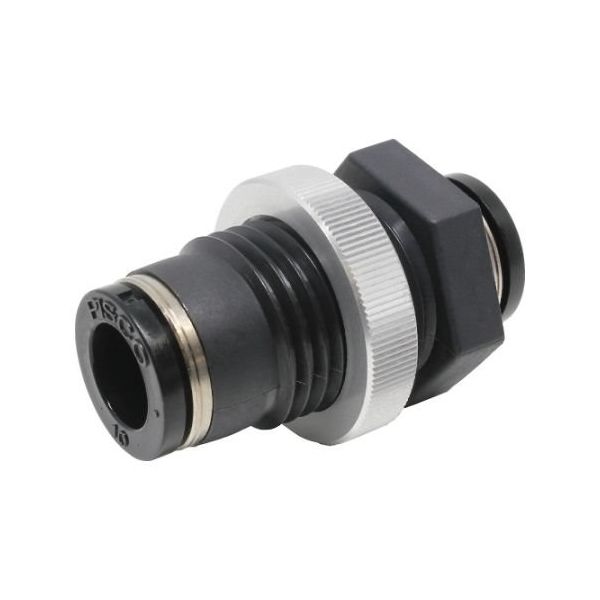 日本ピスコ チューブフィッティング 隔壁ユニオンP 10×10 PMP10 1個 61-1909-06（直送品）