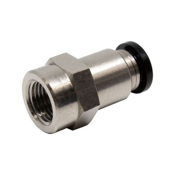 日本ピスコ チューブフィッティング メスストレートチューブ6ネジ01 PCF6-01 1個 61-1909-14（直送品）