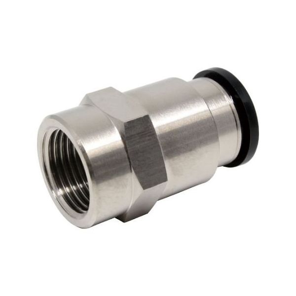 日本ピスコ チューブフィッティング メスストレートチューブ12ネジ03 PCF12-03 1個 61-1909-22（直送品）