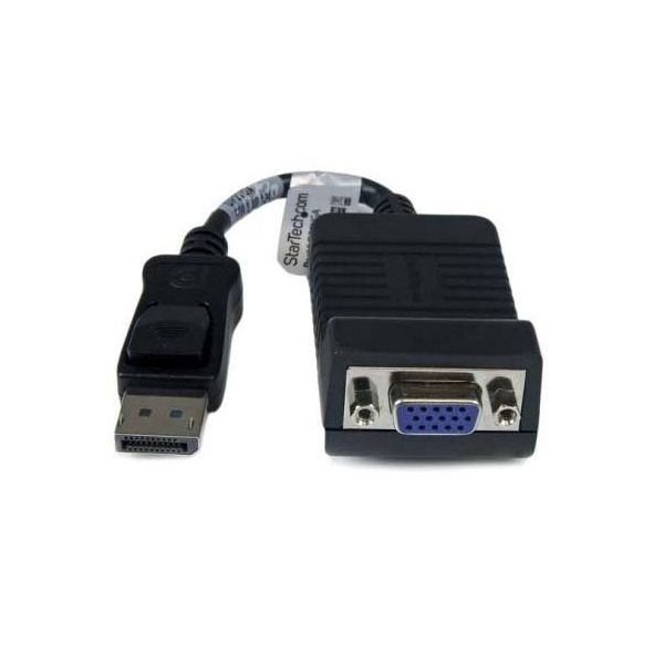 StarTech.com DisplayPort To VGA Adapter ー Active 10 DP2VGA 1個（直送品）
