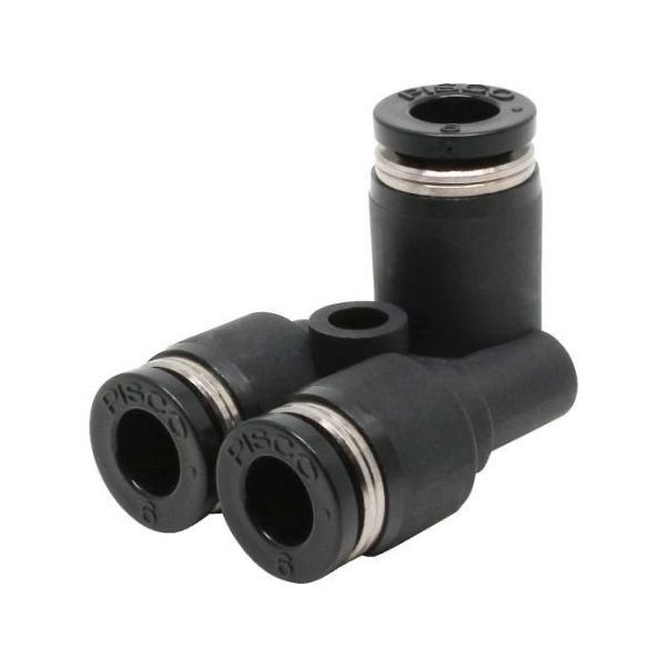 日本ピスコ チューブフィッティング ユニオンエイ チューブ6 PAU6 1個 61-1908-88（直送品）