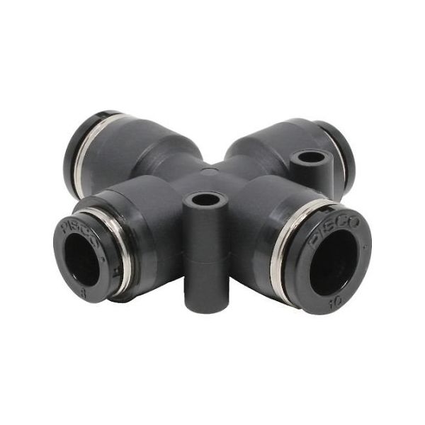 日本ピスコ チューブフィッティング クロスB 10×8 PZB10-8 1個 61-1909-42（直送品）