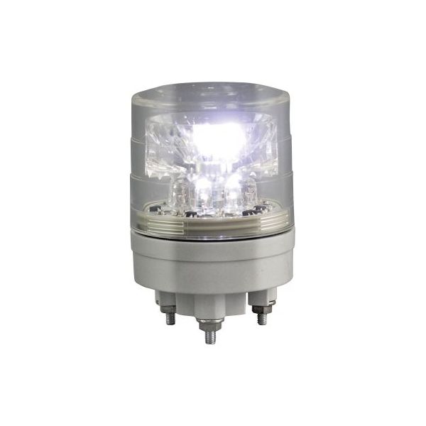 日惠製作所 小型回転灯φ45 ニコスリム(白) VL04S-024NW 1個 61-9995-71（直送品）