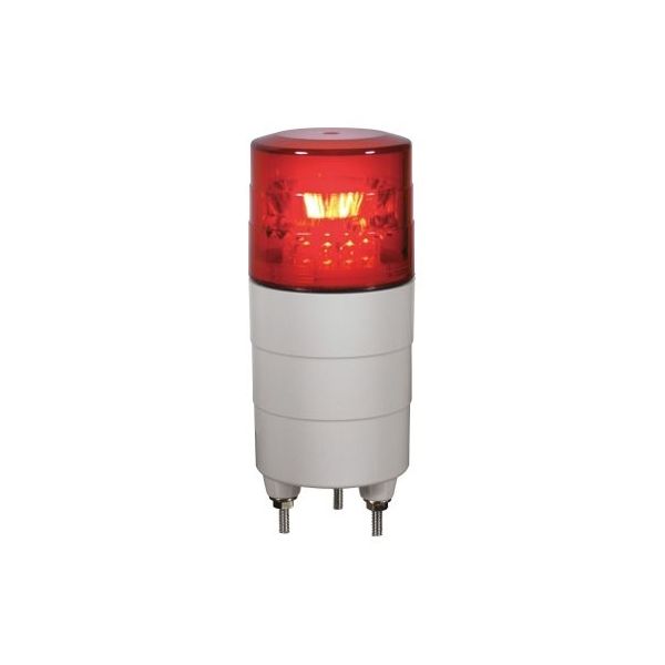 日惠製作所 小型回転灯φ45 ニコミニ(赤) 24V VL04M-024NR 1個 61-9995-72（直送品）