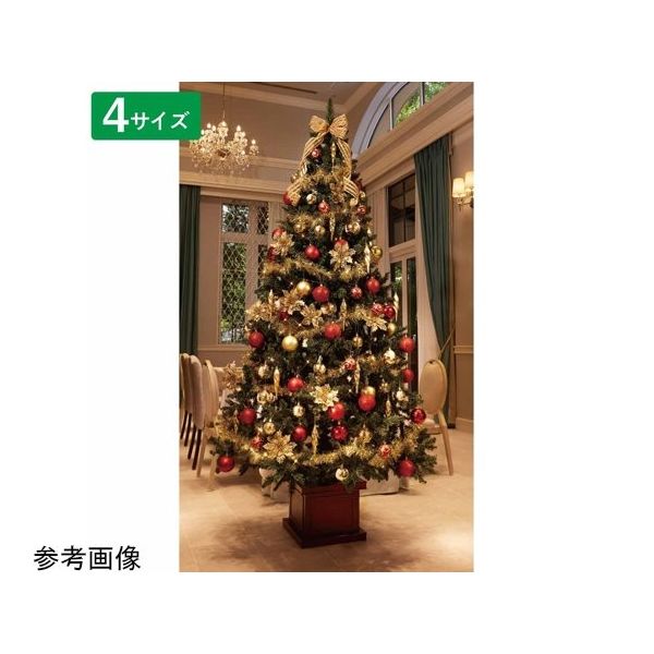 アズワン スクエアベースツリーセット ゴールド H240×W121cm 65-8116-97 1セット（直送品）