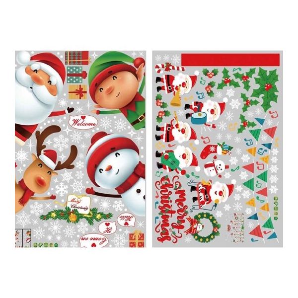 アズワン ウォールステッカー クリスマス 65-8117-55 1セット（直送品）