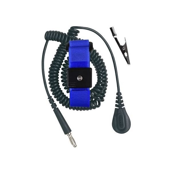 DESCO JAPAN リストストラップ 1.8mコード 09078 1セット 64-2945-28（直送品）