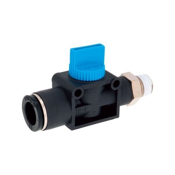 日本ピスコ ハンドバルブ ストレートA3方弁チューブ12出力R1/4 HV12-02 1個 64-4805-22（直送品）