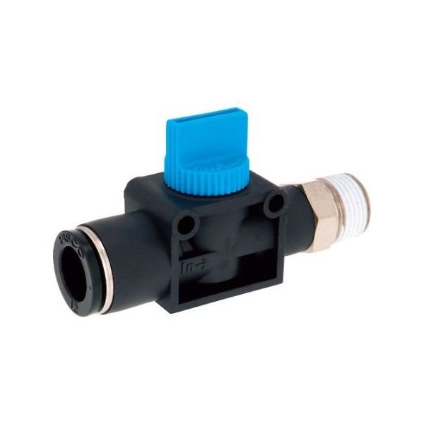 日本ピスコ ハンドバルブ ストレートA3方弁チューブ12出力R3/8 HV12-03 1個 64-4805-24（直送品）