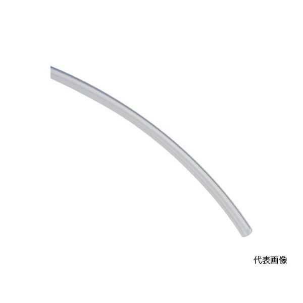 日本ピスコ フッ素樹脂(FEP)チューブ クリア 4×2 20M SET0420-20-C 1本 64-4806-15（直送品）