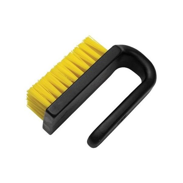 DESCO JAPAN ブラシ 静電対策素材 変形タイプ ナイロン 76mm×38mm 35689 1個 64-2944-28（直送品）