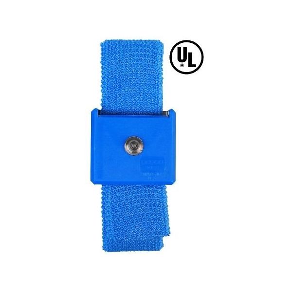 DESCO JAPAN リストバンド 伸縮性 長さ調整機能付き 4mm 09028 1個 64-2945-20（直送品）