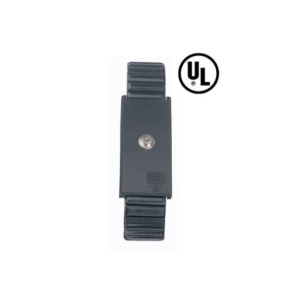 DESCO JAPAN リストバンド 伸縮性プレミアムメタル 長さ調整機能付き 4mm 09041 1個 64-2945-24（直送品）