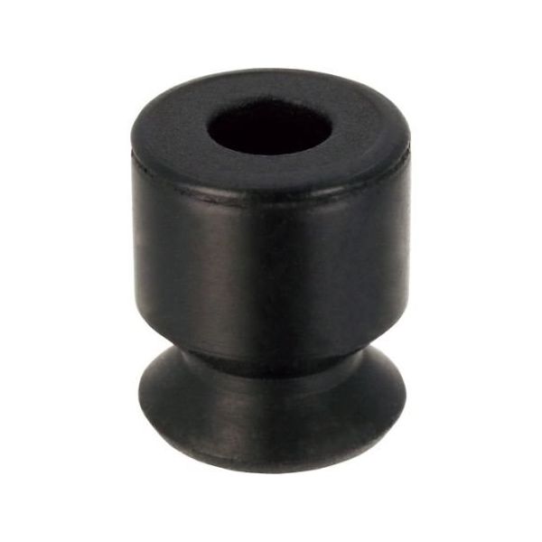 日本ピスコ 真空パッド スタンダードタイプ パッド外径:6mm 導電性シリコーンゴム VP6RSE 1個 64-4808-50（直送品）