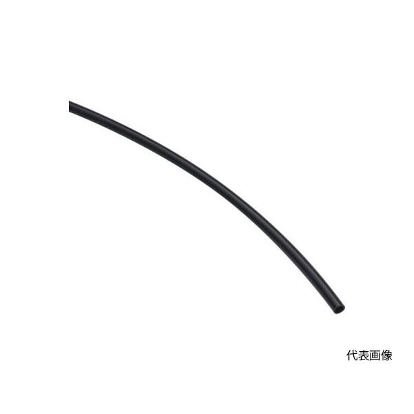 日本ピスコ フッ素樹脂(FEP)チューブ ブラック 12×10 5M SET1210-5-B 1本 64-4806-55（直送品）