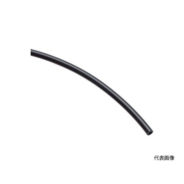 日本ピスコ ポリウレタンチューブ ブラック 2×1.2 20M UB0212-20-B 1本 64-4807-05（直送品）