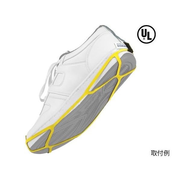 DESCO JAPAN 静電気対策フットグラウンダー(片足分) 靴底全体 Mサイズ 17271 1個 64-2947-15（直送品）