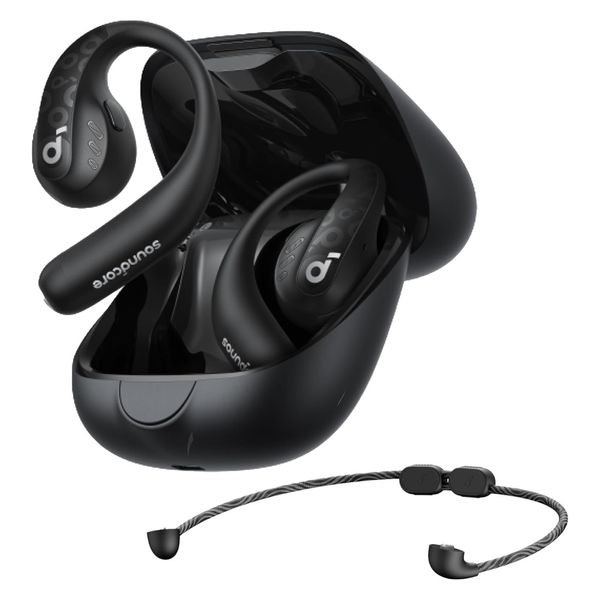 Anker Soundcore AeroFit Pro【ブラック・充電ケース】 Anker Soundcore AeroFit Pro【ブラック・充電ケース】
