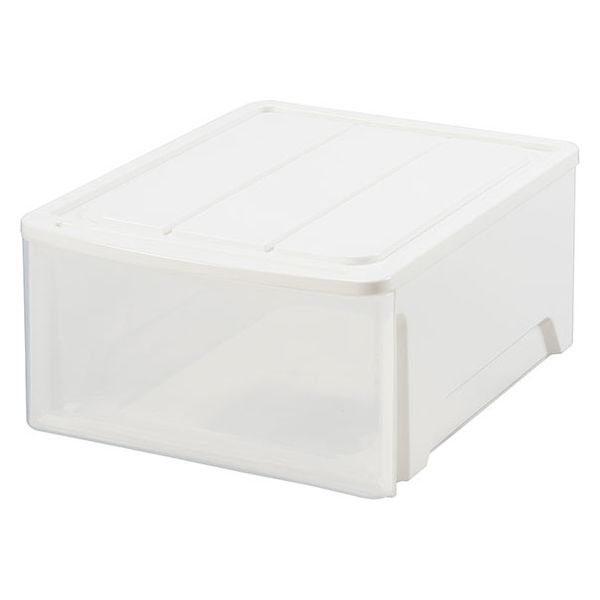 【1034】ホワイト木製クローゼット、プラケース 1034】ホワイト木製クローゼット、プラケース 1034】ホワイト