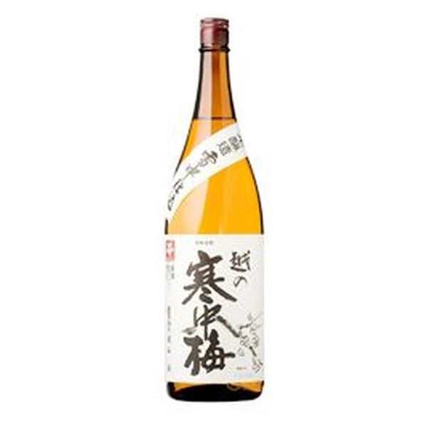 新潟銘醸 越の寒中梅 特別本醸造 1.8L x1 4965647401213 1本（直送品）