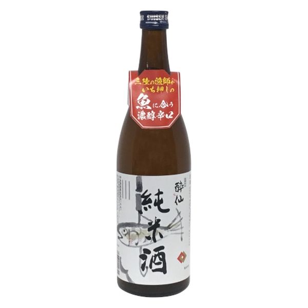 酔仙酒造 清酒 酔仙 純米酒 720ml 4973855114641 1本（直送品）