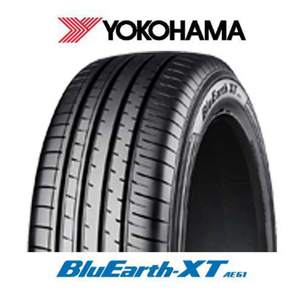 自動車用タイヤ・SUV用】ヨコハマ BlueEarth-XT 225/55R18 98V AE61 R5784 1本（直送品） - アスクル